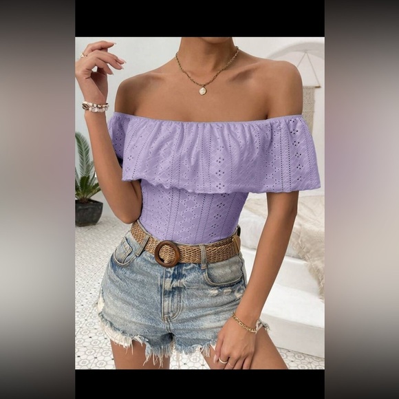 Womens over the shoulder bodysuit - Picture 6 of 7